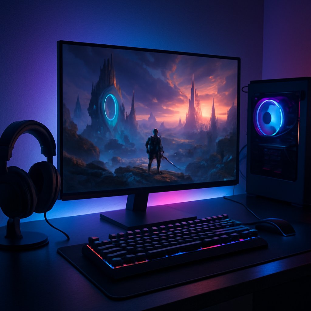 Ilustrasi 5 Rekomendasi Game Online 2026 dengan Grafis Memukau